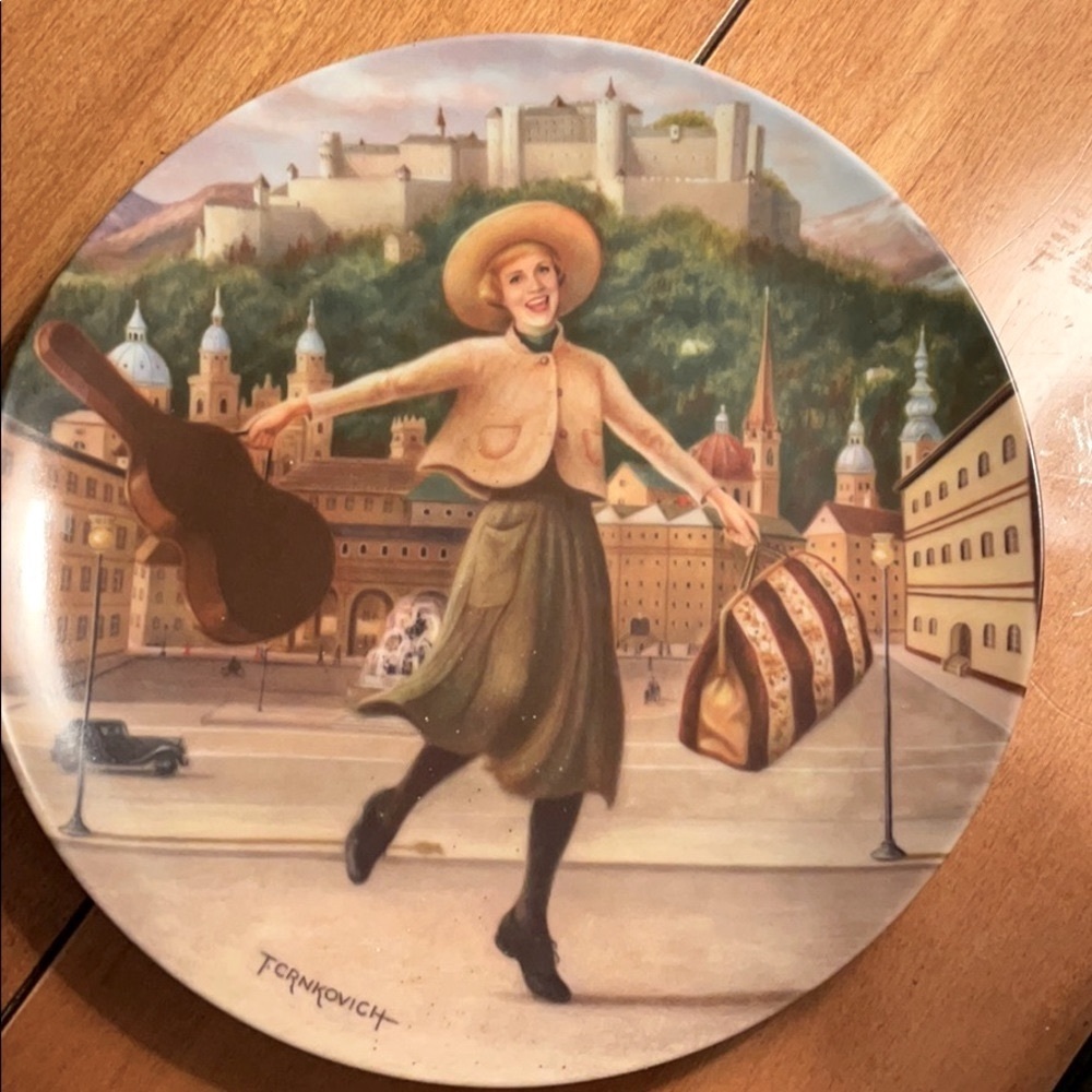 Knowles sound of music “I have confidence” plate